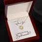 Bridesmaid Love Knot Necklace