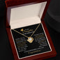 Daughter Graduation | Live the Life You Imagine - Love Knot Necklace