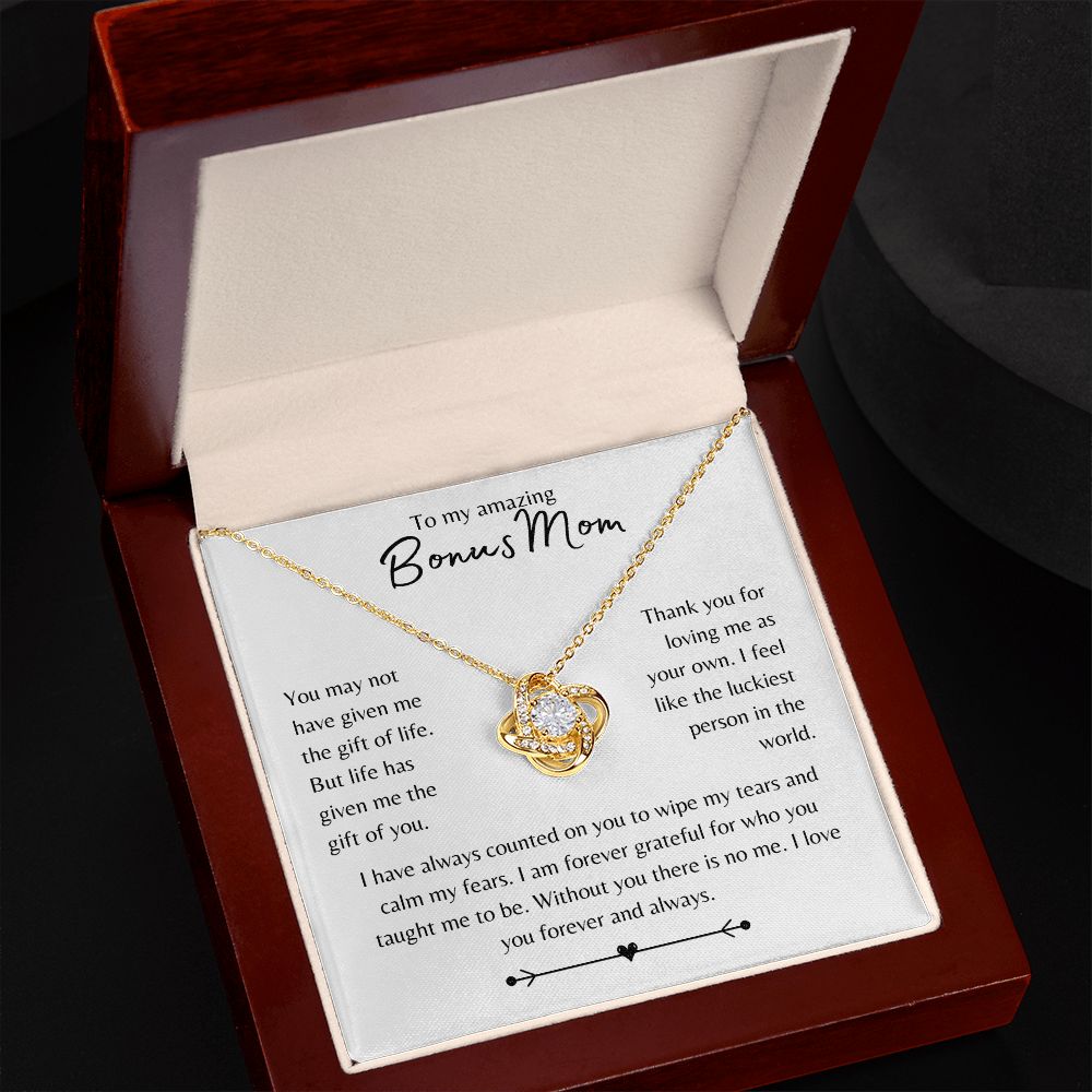 Bonus Mom Love knot Necklace