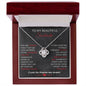 Beautiful Soulmate | My Queen - Love Knot Necklace