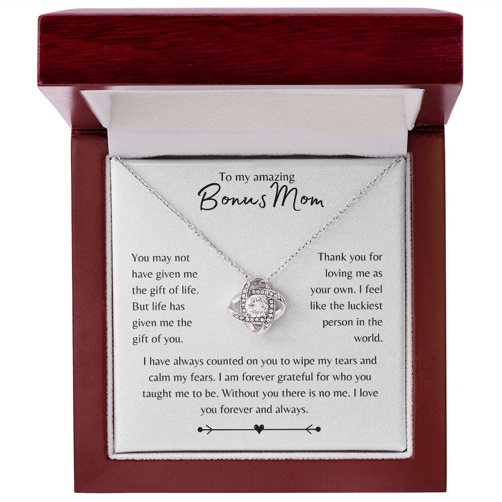 Bonus Mom Love knot Necklace