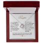 My Daughter | I Will Always Be There - Love Knot Necklace