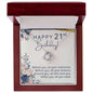 Happy 21st Birthday | All Your Memories - Love Knot Necklace