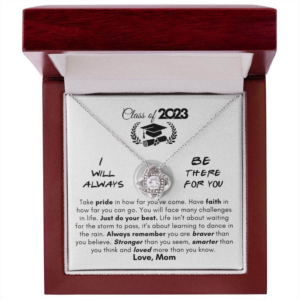 Daughter Graduation 2023 | Always Be There- Love Knot Necklace