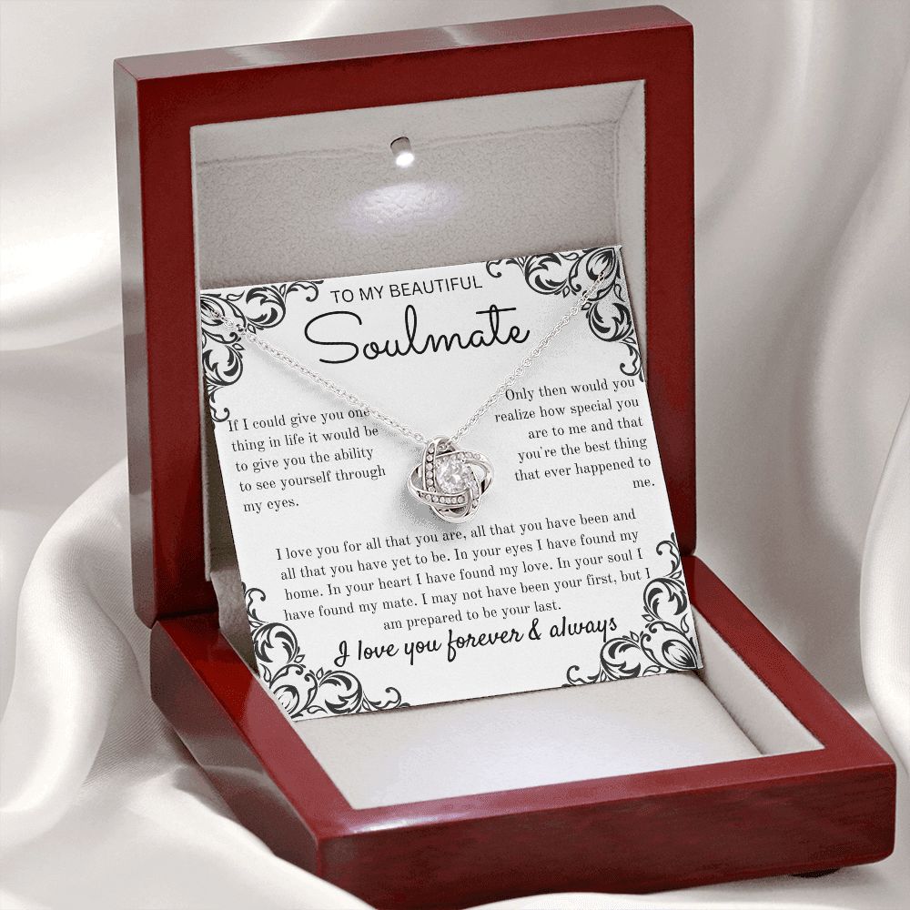 Love Knot Necklace for Your Beautiful Soulmate
