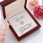 Bridesmaid Love Knot Necklace