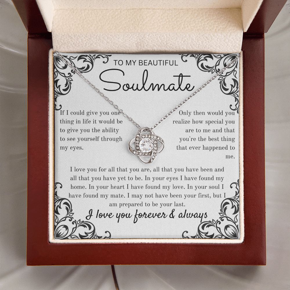 Love Knot Necklace for Your Beautiful Soulmate