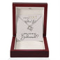 Bridesmaid Love Knot Necklace