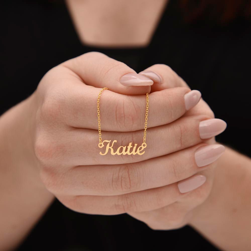 Beautiful Girl Graduation | Behind You All You Memories Congrats - Name Necklace