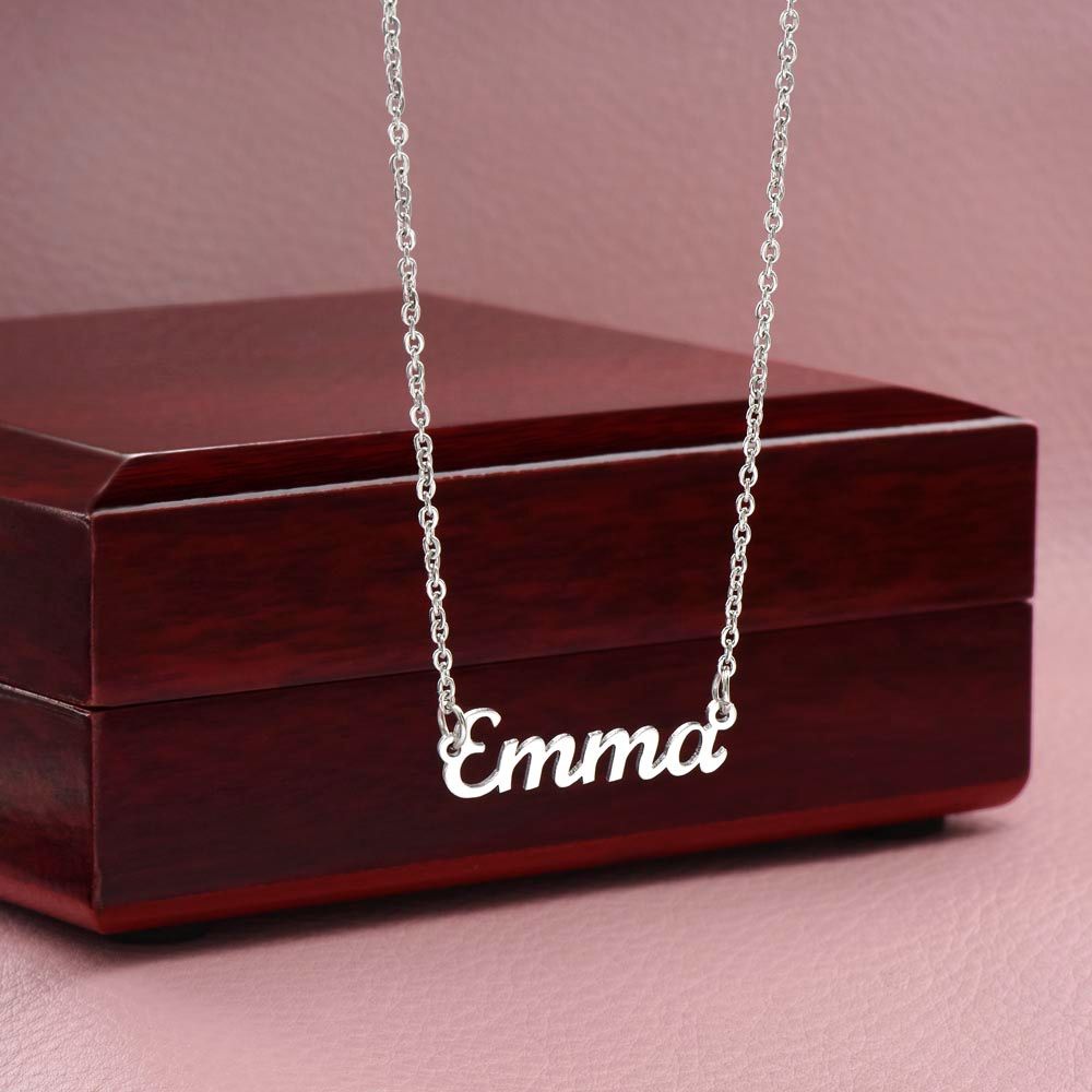 Beautiful Girl Graduation | Behind You All You Memories Congrats - Name Necklace