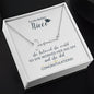 Badass Niece Graduation | She Believed She Could - Signature Name Necklace
