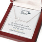 Badass Niece Graduation | She Believed She Could - Signature Name Necklace