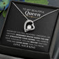 My Beautiful Queen | Straighten Your Crown - Forever Love Necklace