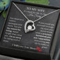 Wife It's Hard to Say I'm Sorry - Forever Love Heart Necklace