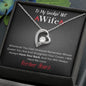 Smokin Hot Wife | Straighten Crown -Forever Love Heart Necklace