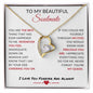 Beautiful Soulmate | My Queen - Forever Love Heart Necklace