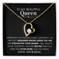 My Beautiful Queen | Straighten Your Crown - Forever Love Necklace