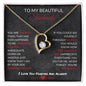 Beautiful Soulmate | My Queen - Forever Love Heart Necklace