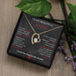 Beautiful Soulmate | My Queen - Forever Love Heart Necklace