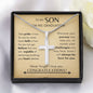 To My Son Graduation| I Will Always Be Here - Cross Necklace