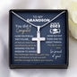 My Grandson Graduation | You Did It - Cross Necklace