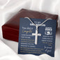 My Grandson Graduation | You Did It - Cross Necklace