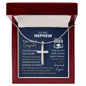 My Nephew Graduation | You Did It - Cross Necklace