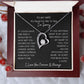 Forever Love Necklace Romantic Apology