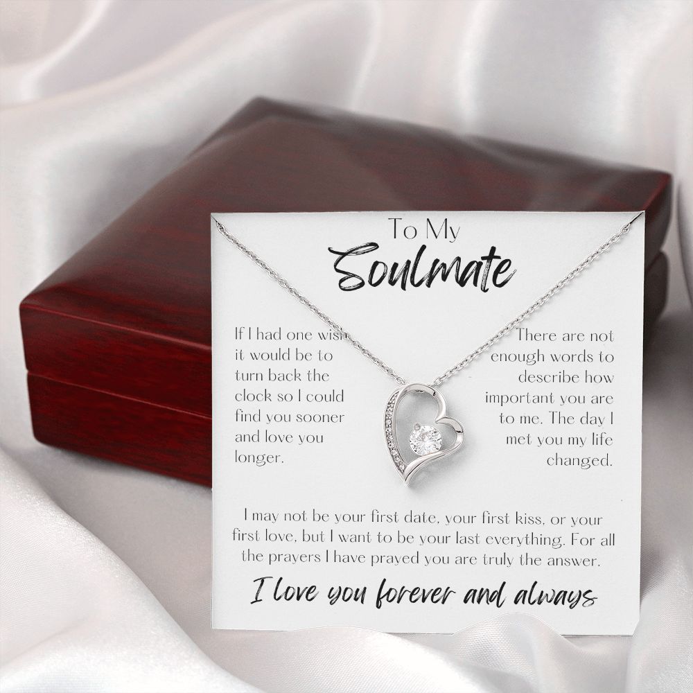 SOULMATE FOREVER LOVE ANSWERED PRAYER NECKLACE