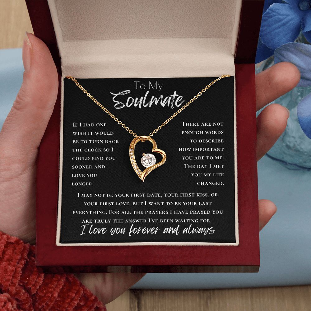 My answered prayer Soulmate Forever Love Necklace