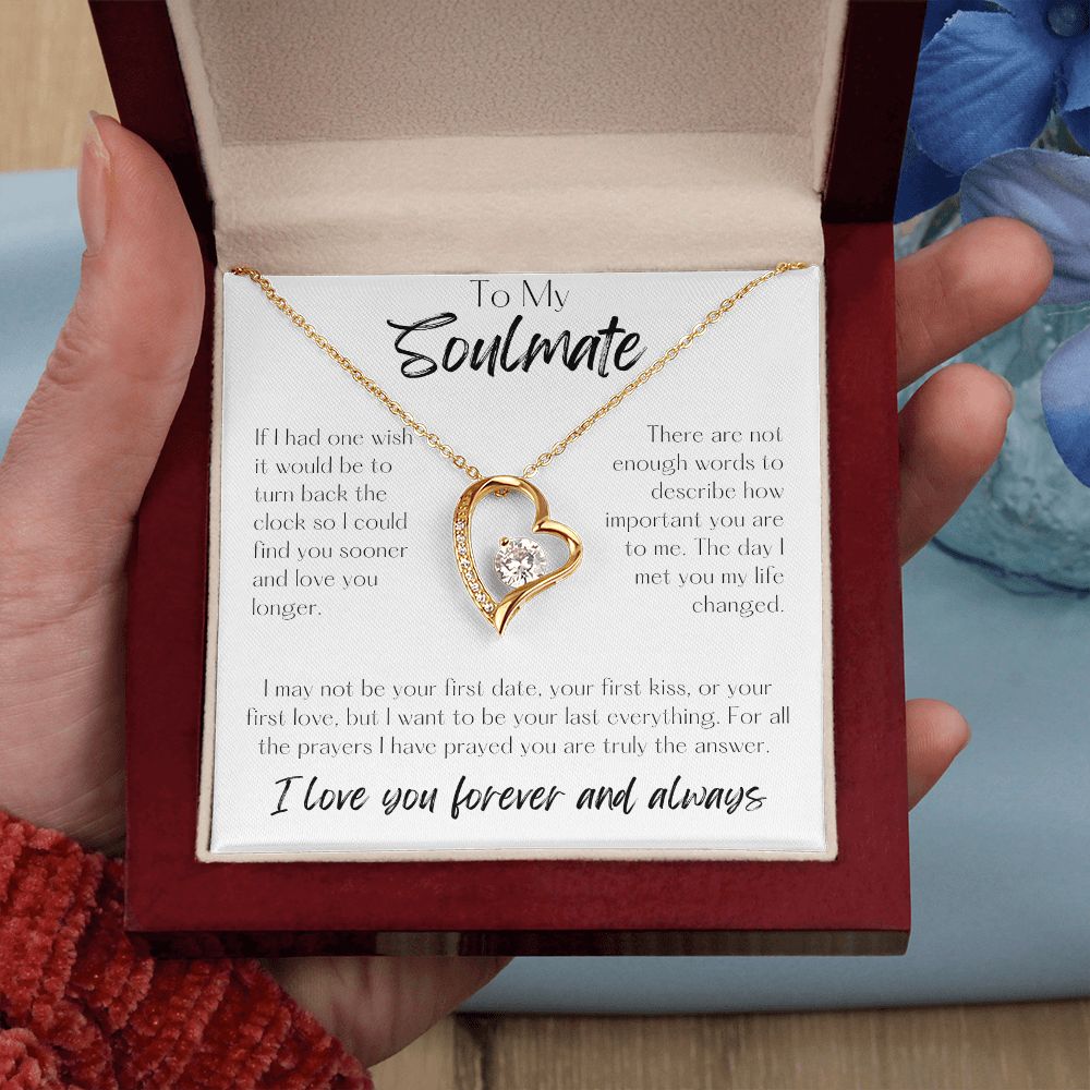 SOULMATE FOREVER LOVE ANSWERED PRAYER NECKLACE