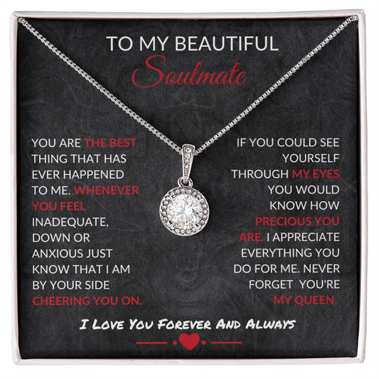 Beautiful Soulmate | My Queen - Eternal Hope Necklace