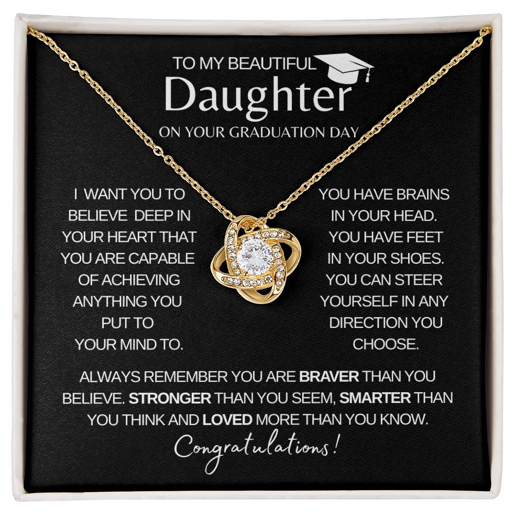 Beautiful Daughter Graduation| You are Capable to Achieve Anything - Love Knot