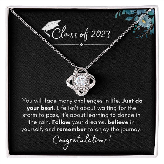 Class of 2023 | Follow Your Dreams- Love Knot Necklace