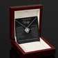Love Knot Never Forget I Love You Necklace