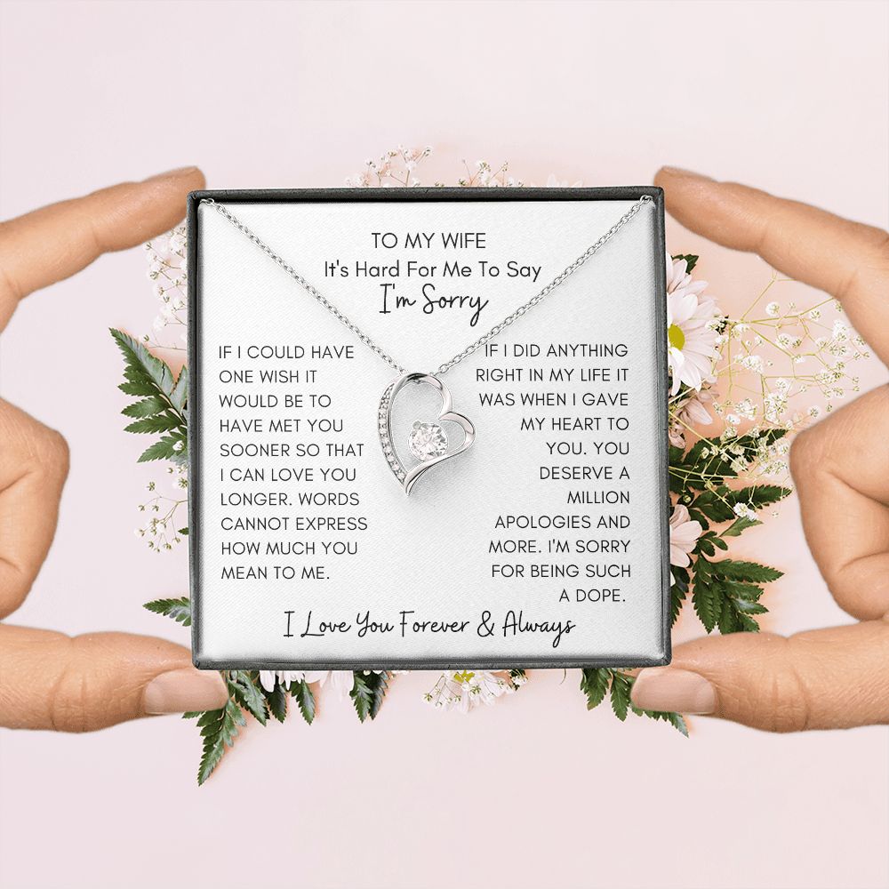 Forever Forgive Love Necklace
