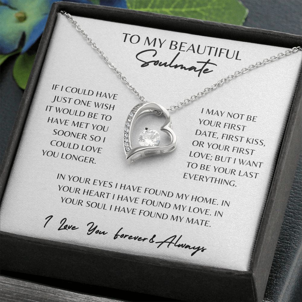 My beautiful Soulmate Forever Necklace