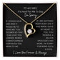 Forever Love Necklace Romantic Apology